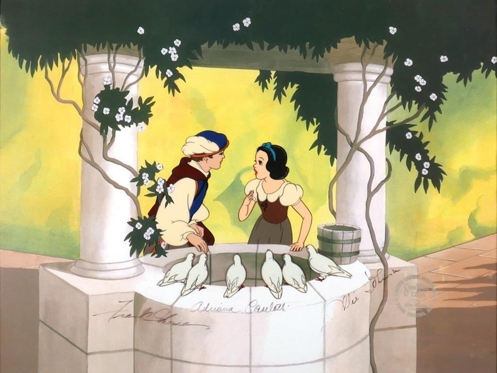 Appraisal: Walt Disney's Snow White and the Seven Dwarfs animation art