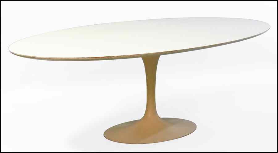 Appraisal: SAARINEN DINING TABLE Laminate finish H '' W '' D