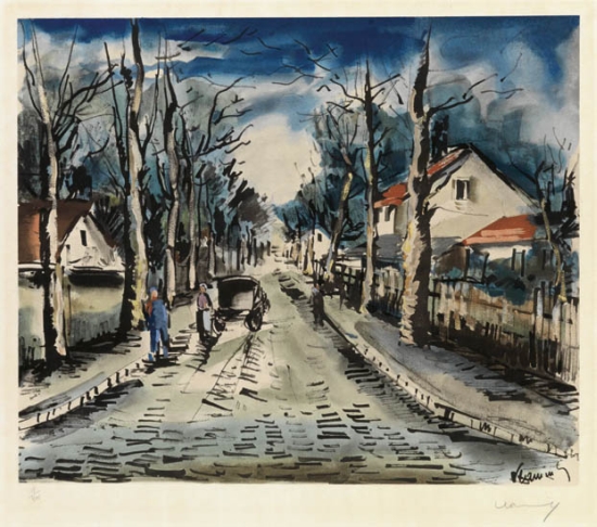 Appraisal: MAURICE DE VLAMINCK after Apr s l'Orage Pr s de