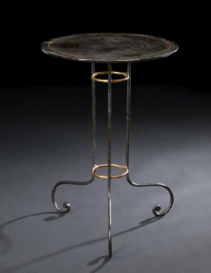 Appraisal: Napoleon III Tole-Peinte Occasional Table third quarter th century each