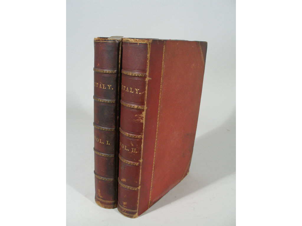 Appraisal: Antique Travel Book Italy by W C Stafford and Charles