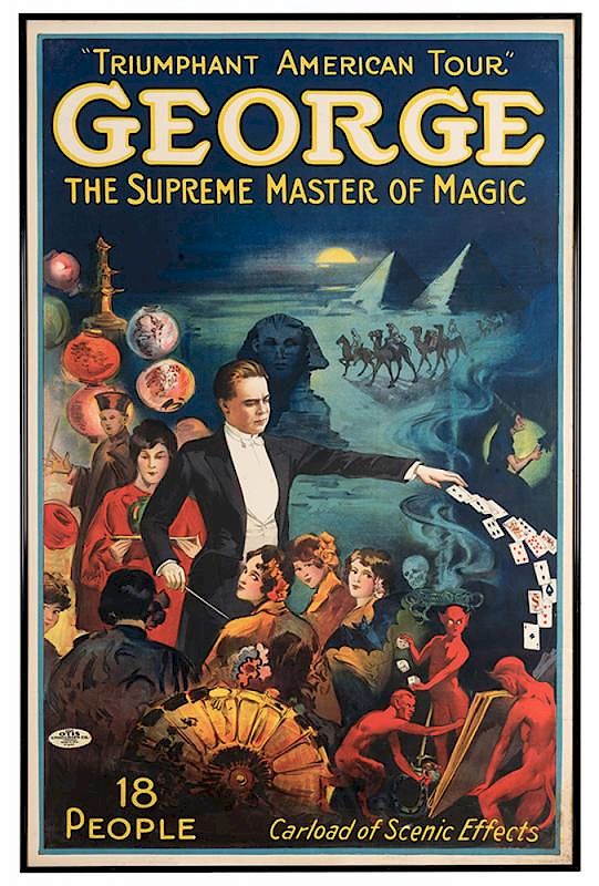 Appraisal: George the Supreme Master of Magic George Grover George the