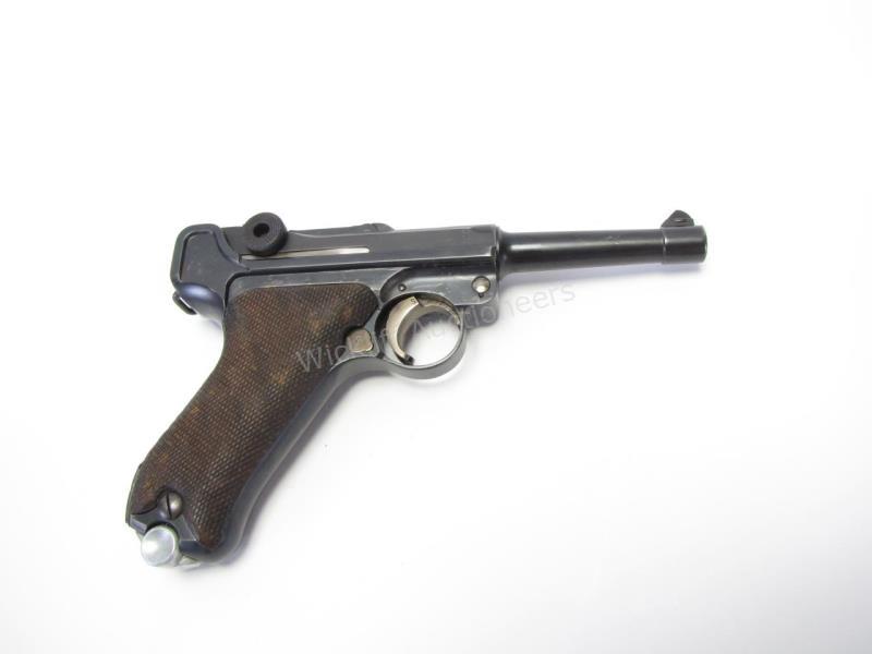 Appraisal: Mauser S K Date Luger Pistol-Round barrel Chambered in mm