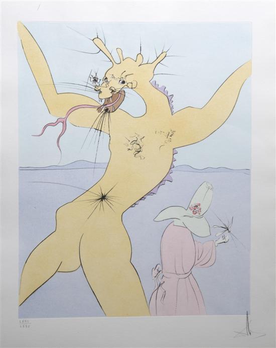 Appraisal: Salvador Dali Spanish - Sunboshi Japanese Fairytale Series