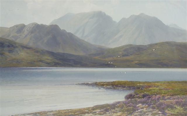 Appraisal: FREDERICK JOHN WIDGERY - THE BLACK COOLINS ISLE OF SKYE