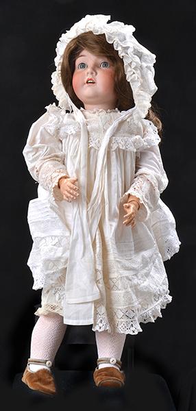 Appraisal: A CUNO AND OTTO DRESSEL BISQUE HEAD CHARACTER DOLL with