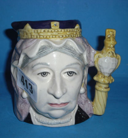 Appraisal: Royal Doulton Small Character Jug Queen Victoria D Limited Edition