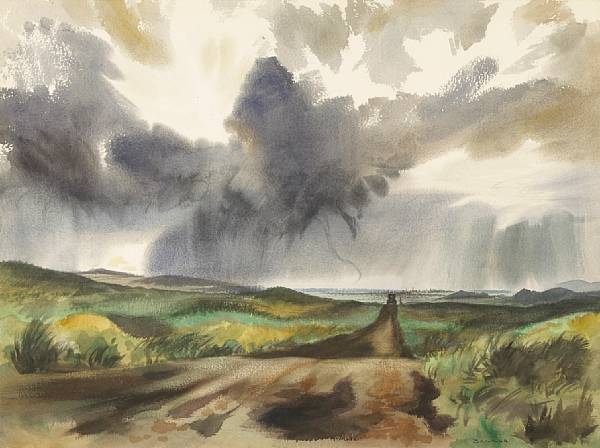 Appraisal: n a Standish Backus Jr American born Approaching Storm signed