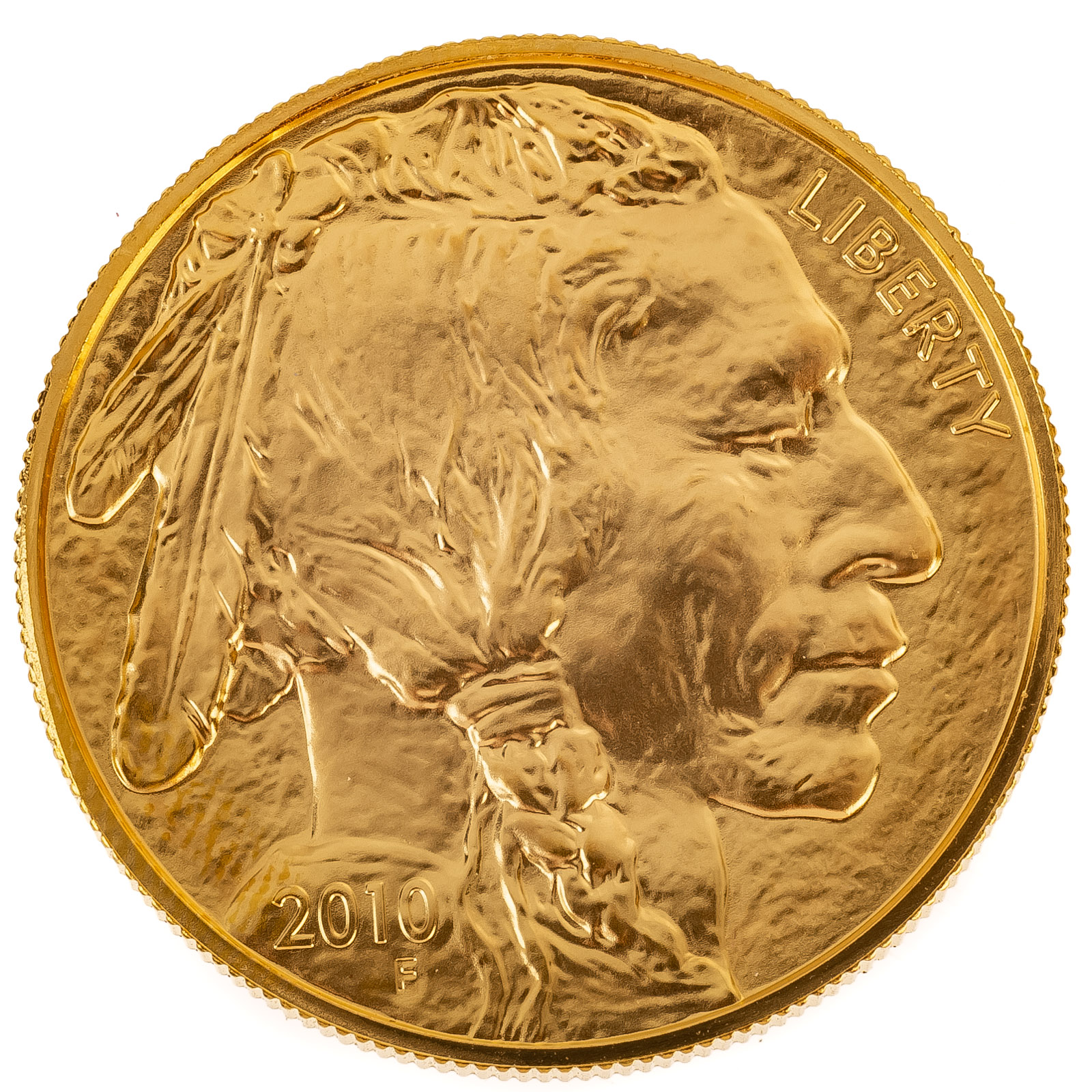 Appraisal: OZ GOLD BUFFALO UNC COIN James Earle Frazier's beautiful Buffalo