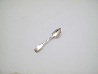 Appraisal: Charles Fowler a silver Fiddle pattern teaspoon circa length cm