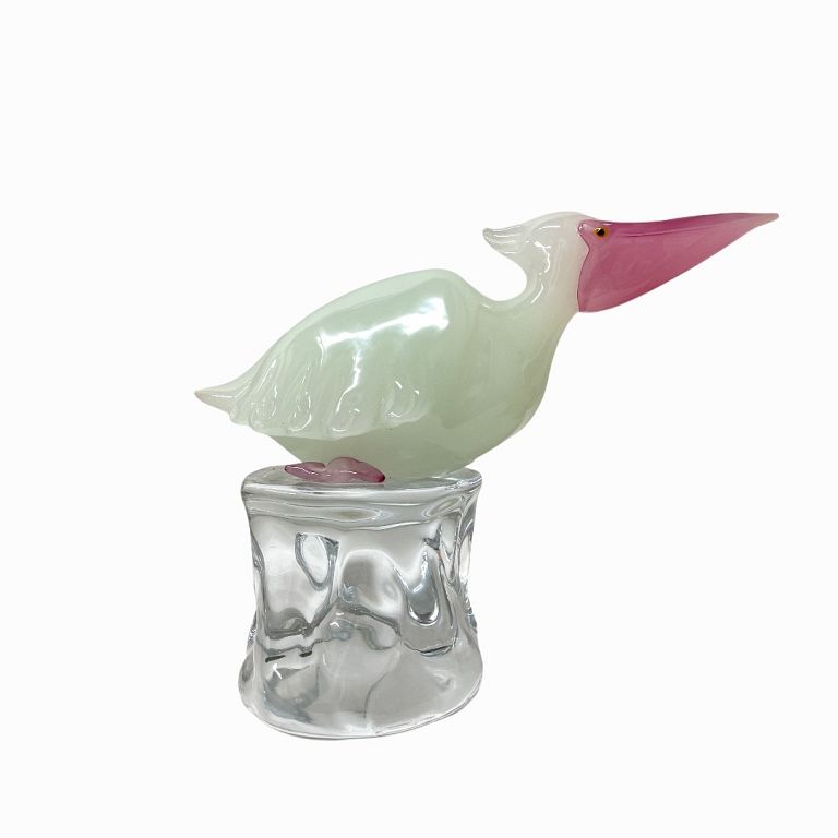 Appraisal: Murano Art Glass Bird Sculpture Murano Art Glass Bird Sculpture