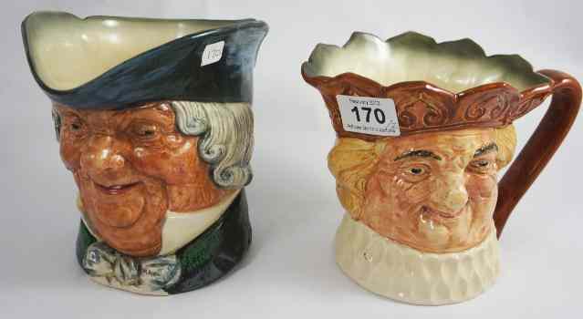 Appraisal: Royal Doulton Large Character Jug Old King Cole D and