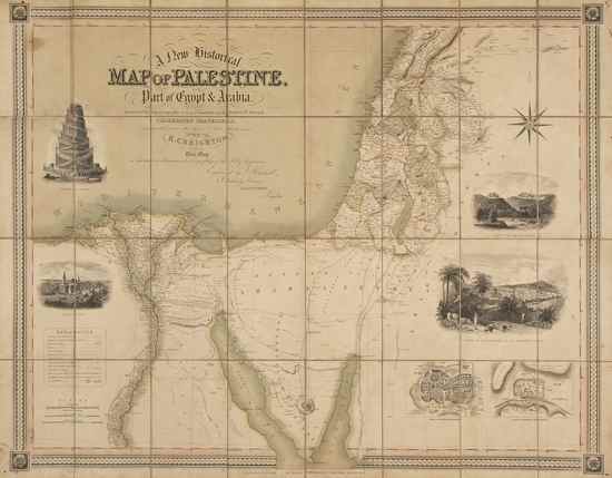 Appraisal: Creighton R A New Historical Map of Palestine with Part