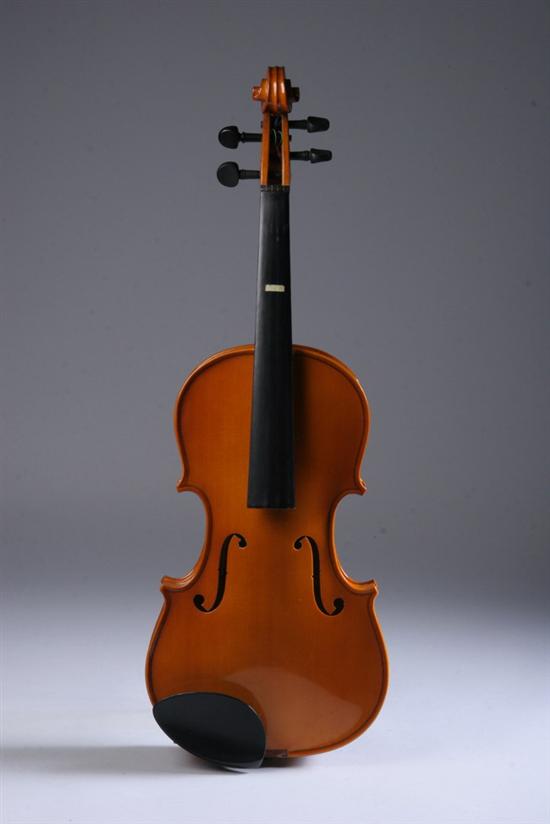 Appraisal: ANTON BRETON VIOLIN WITH CASE model AB- - in long