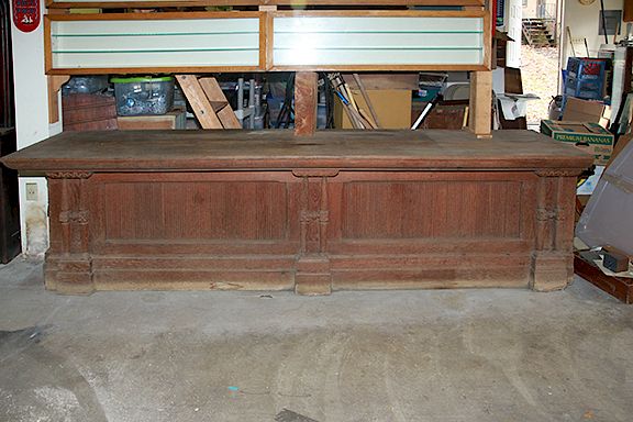 Appraisal: Country Drug Store Counter Late th Century- An original as