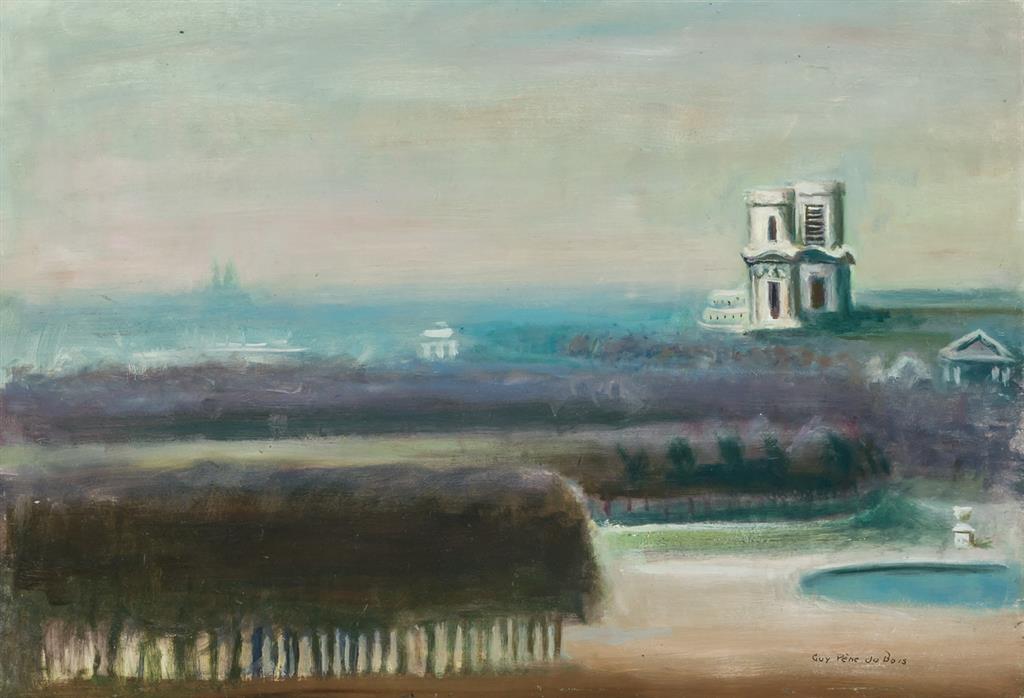 Appraisal: GUY PENE DU BOIS American - St Sulpice oil on