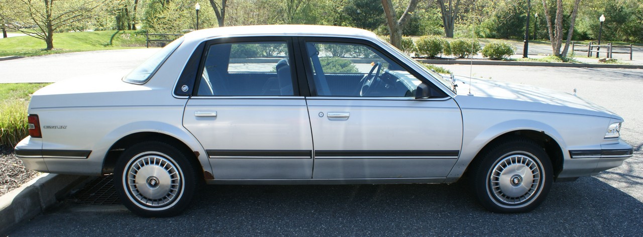 Appraisal: Buick Century Sedan silver with blue velour interior miles liter