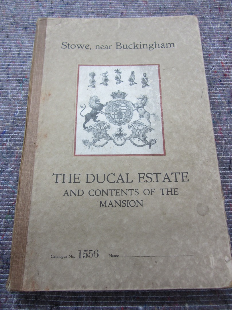 Appraisal: STOWE - The Ducal Estate of Stowe near Buckingham days