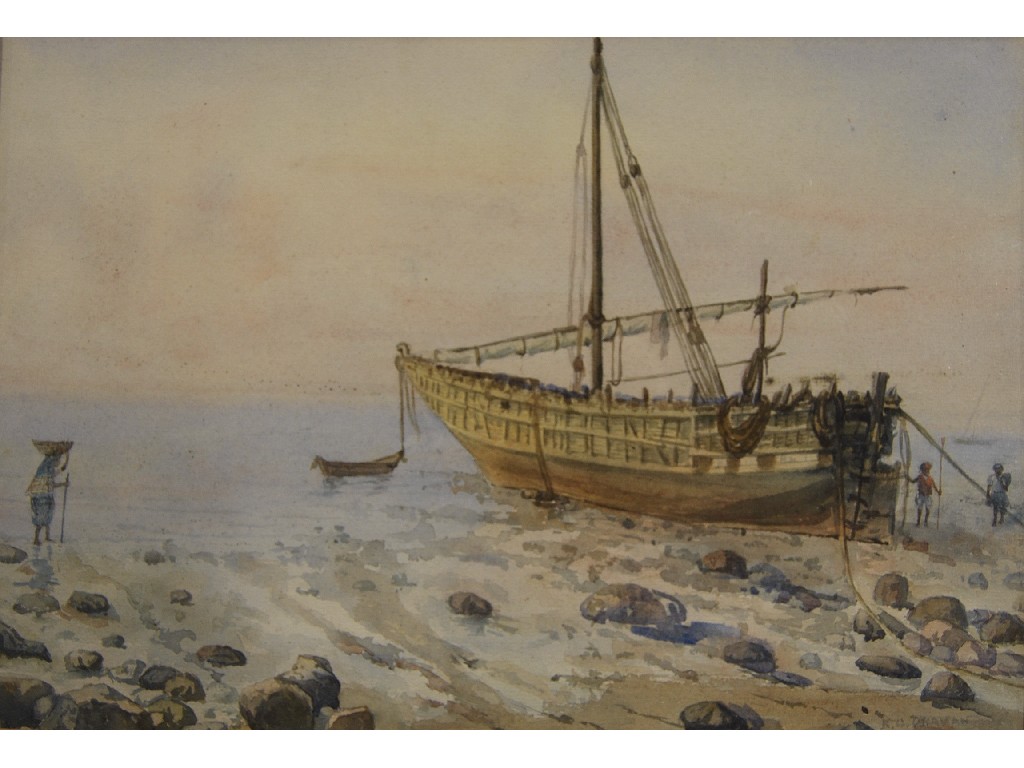 Appraisal: R G Ghaven - 'Cargo ship' - see Simla Fine