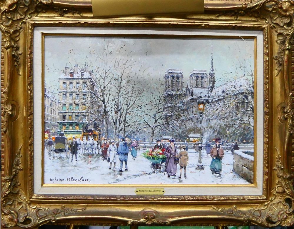 Appraisal: ANTOINE BLANCHARD FRANCE - WALLY FINDLAY Antoine Blanchard FRENCH -