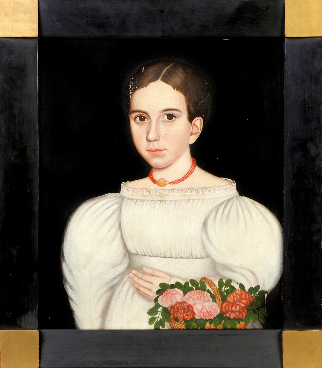 Appraisal: Milton Hopkins American - Portrait of Marietta Ryan Oil board