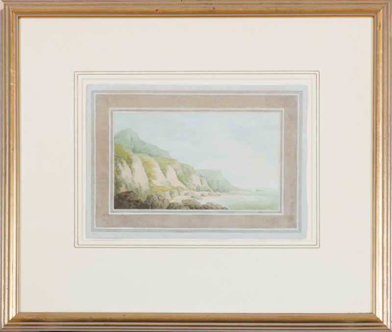 Appraisal: JOHN WHITE ABBOTT - NEAR THE START TH JULY Watercolor