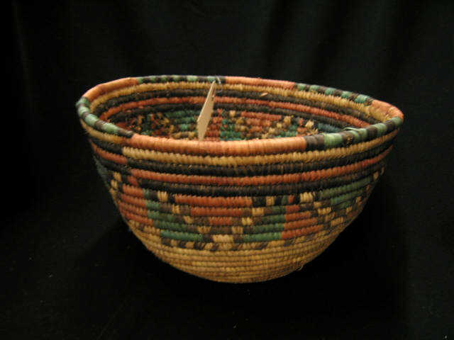 Appraisal: Indian Basket Decorated