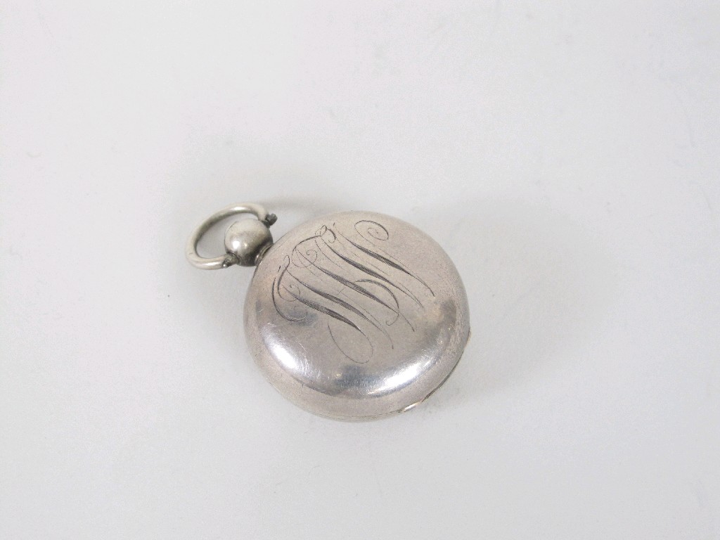 Appraisal: A Victorian Pendant Sovereign Case engraved initials Birmingham