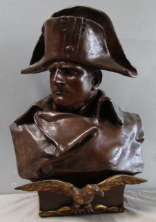 Appraisal: Colombo Renzo Signed Bust of Napoleon Signed Renzo Colombo and