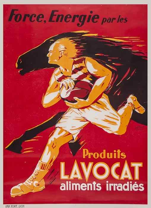 Appraisal: PROST H LAVOCAT lithograph in colours cond A- printed by