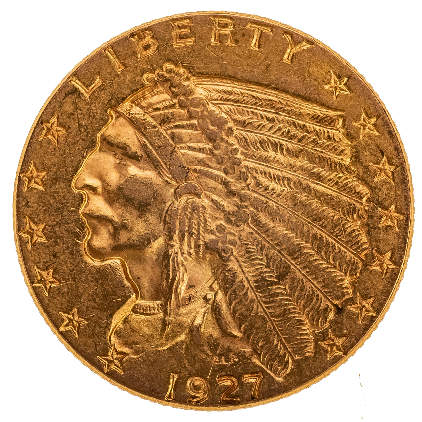 Appraisal: INDIAN QUARTER EAGLE XF