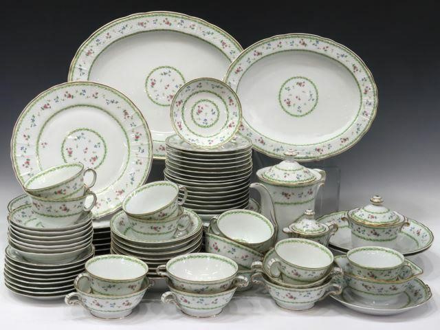 Appraisal: lot of Bernardaud Limoges porcelain dinner service in the Artois