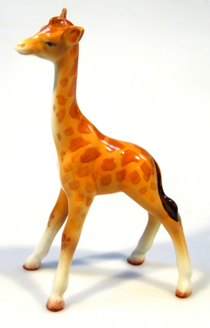 Appraisal: A Beswick figure of a small giraffe standing printed marks