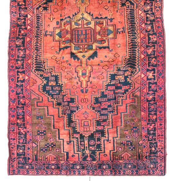 Appraisal: A Hamadan carpet size approximately ft in x ft