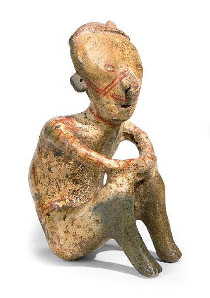 Appraisal: A seated Chinesco figure Type E Protoclassic ca B C