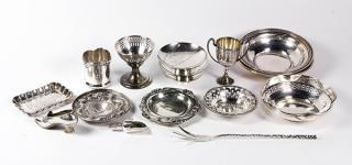 Appraisal: Chinese Japanese Mexican Peruvian American and English sterling silver group