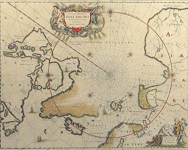 Appraisal: JANSSON JAN - Nova et accurata Poli Arctici et terrarum