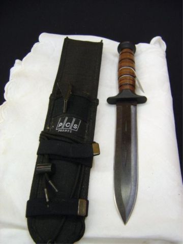 Appraisal: PCS KNIFE W SHEATH