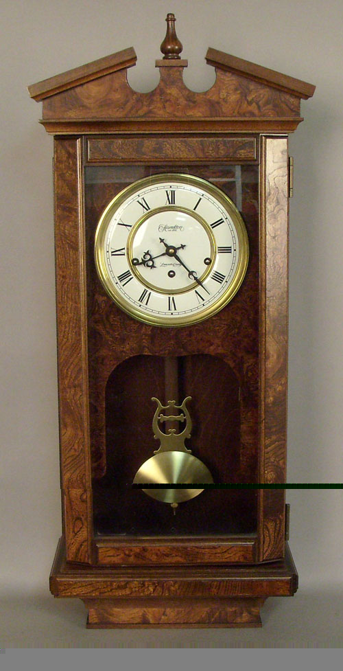 Appraisal: Contemporary Hamilton Lancaster County wall clock h