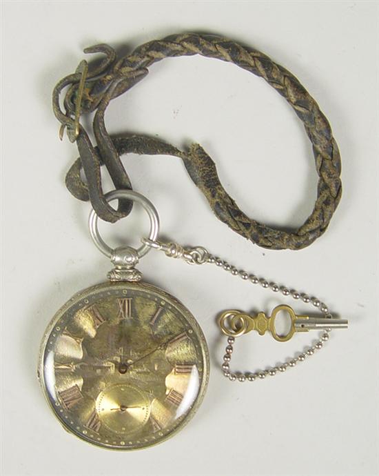 Appraisal: English Watch belonging to James H Farmer English Watch belonging