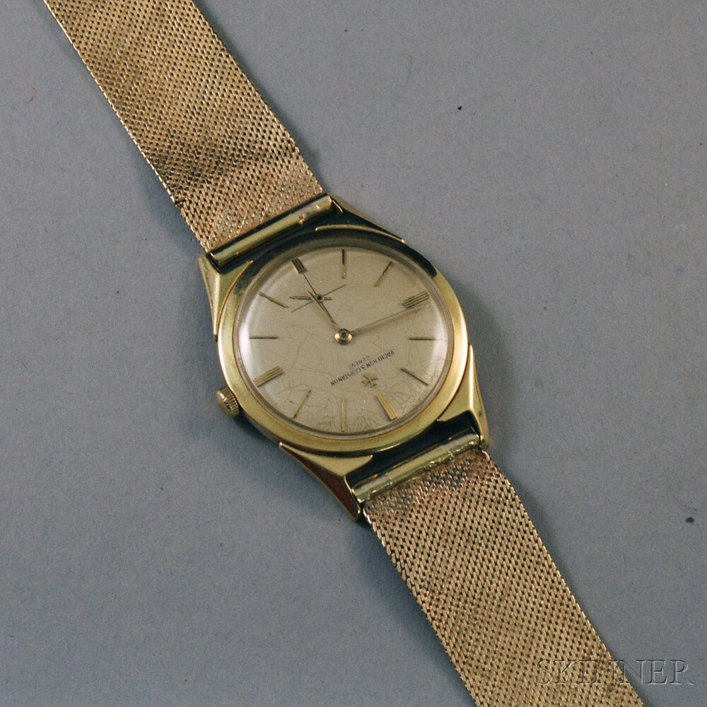 Appraisal: Gold Vacheron Constantin Wristwatch Geneva Switzerland with kt gold case