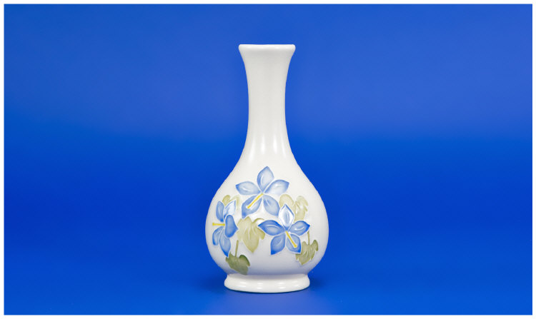 Appraisal: Moorcroft 'Campanula' Bud Vase Pale Blue Campanula with Pale Green