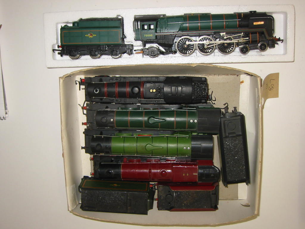 Appraisal: A Hornby B R Standard locomotive Britannia boxed G-E a