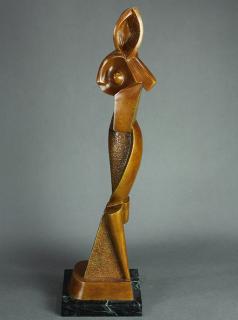 Appraisal: Sculpture After Alexander Archipenko After Alexander Archipenko American Ukrainian -