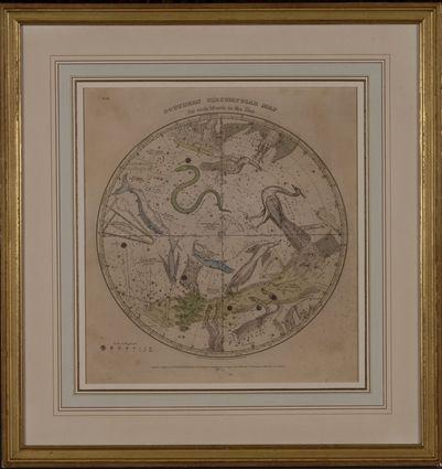 Appraisal: BURRITT E H FOUR CELESTIAL MAPS Hartford Huntington x in