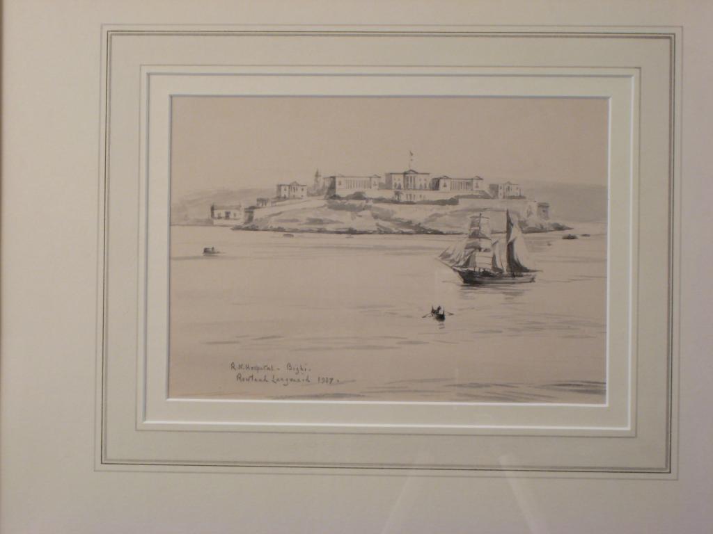 Appraisal: ROWLAND LANGMAID R N Hospital Bighi Malta signed and dated