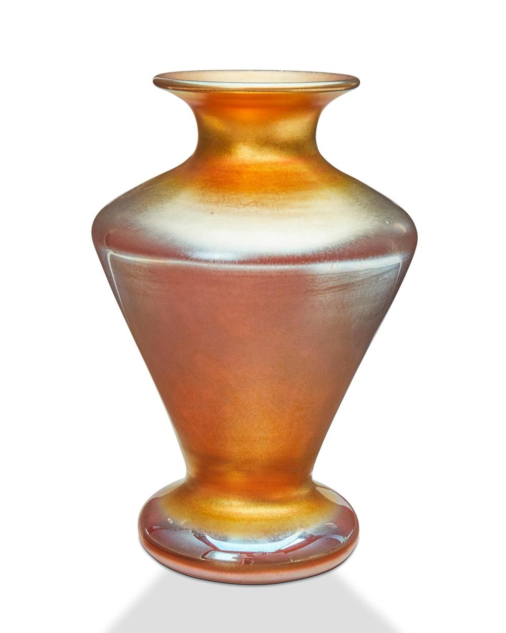 Appraisal: A Durand art glass vase Circa - Millville New Jersey