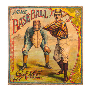 Appraisal: A McLoughlin Bros 'Home Baseball' Game New York Circa includes