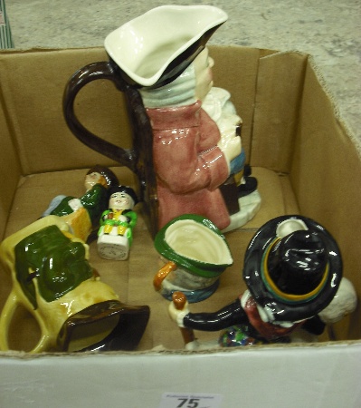 Appraisal: Collection of Toby Jugs to include Shorter and Sons Mother