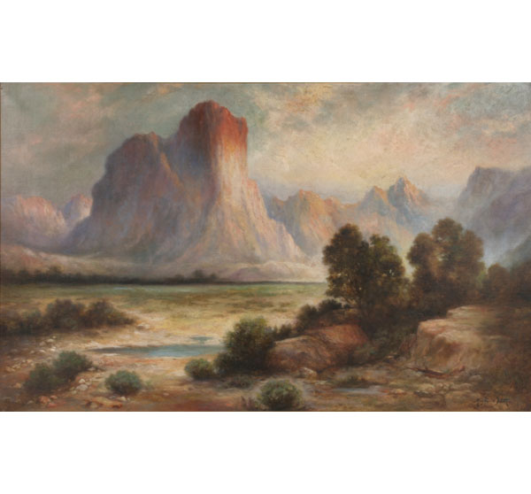 Appraisal: May Electra Ferris Smith American - Chinle Rock Arizona oil